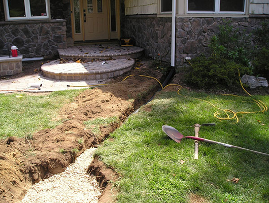 Underground Drainage Systems By Island Gutters